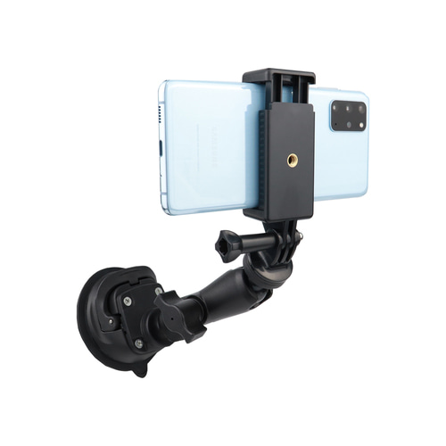 파라그랩 유튜브 카메라 유리 삼각대 액션캠 디지털카메라 브이로그 마운트 촬영용 스마트폰 거치대 PSSCS