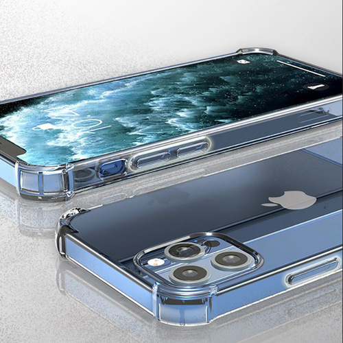 파라그랩 1+1 4D범퍼 투명 젤리 케이스 아이폰 삼성 스마트폰