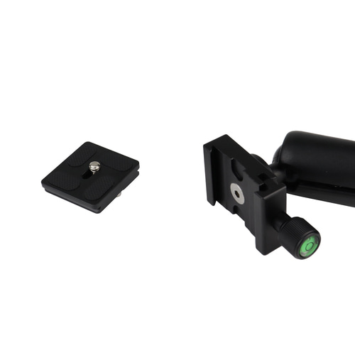 파라그랩 25.4mm 알루미늄 볼 헤드 퀵 릴리스 클램프 플레이트 EPDM 하이그립 PBQR